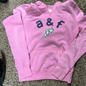 Abercrombie pink sweatshirt size 9-10